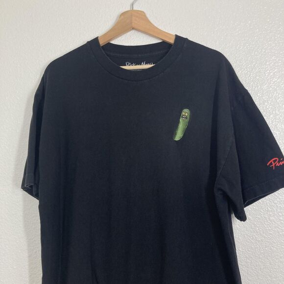 Primitive Rick and Morty Shirt Mens XL Black Pickle Rick Tee Adult Swim 2018 - Picture 2 of 11